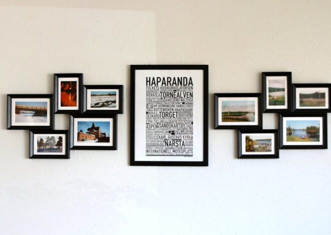 Galeriewand planen und montieren: Raster, Rahmen, Passepartouts, Hängesysteme und echte Kosten