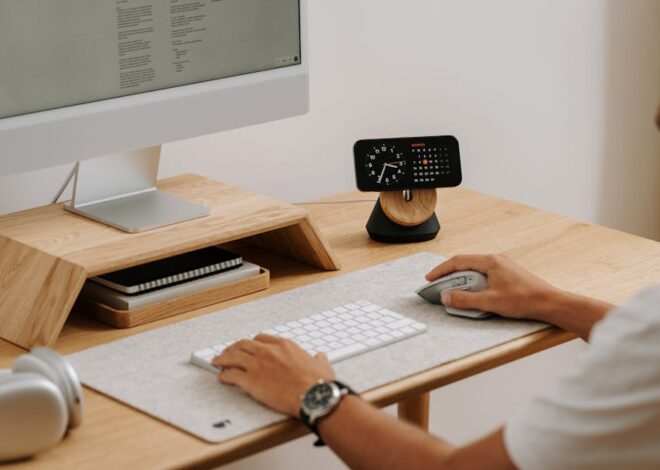 Schreibtisch aus Küchenarbeitsplatte: Planung, Untergestell, Kabelmanagement und echte Kosten